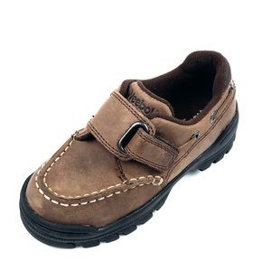 Weebok Infant Boy Brown Leather Loafers Size 10